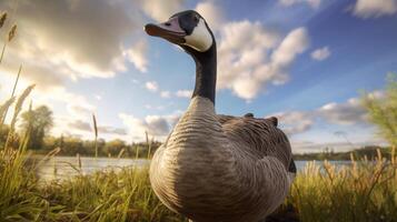 AI generated goose high quality image photo