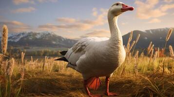 AI generated goose high quality image photo