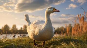 AI generated goose high quality image photo