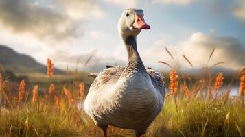 AI generated goose high quality image photo