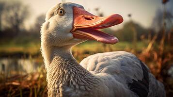 AI generated goose high quality image photo