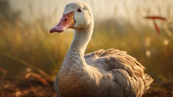 AI generated goose high quality image photo