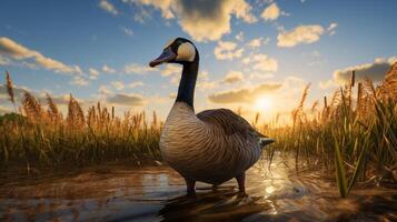 AI generated goose high quality image photo