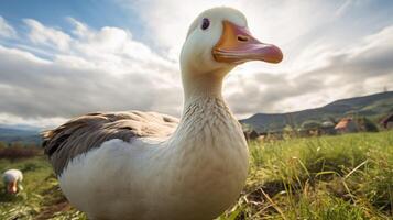 AI generated goose high quality image photo