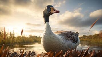 AI generated goose high quality image photo