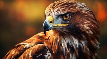 AI generated hawk high quality image photo