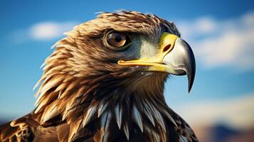 AI generated hawk high quality image photo