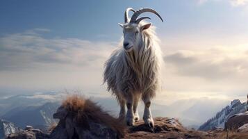 AI generated goat high quality image photo