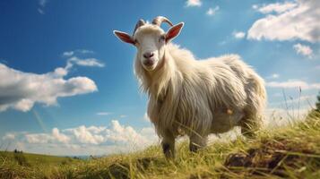 AI generated goat high quality image photo