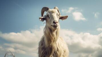 AI generated goat high quality image photo