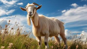 AI generated goat high quality image photo