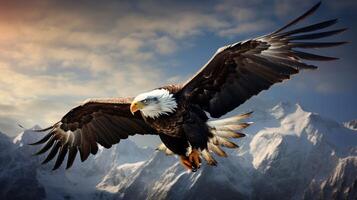 AI generated eagle high quality image photo