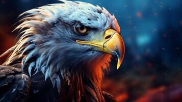 AI generated eagle high quality image photo