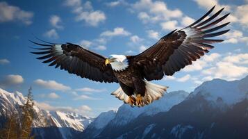 AI generated eagle high quality image photo