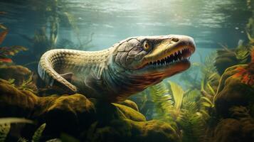 AI generated eel high quality image photo
