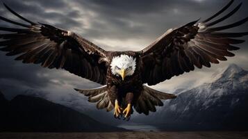 ai generado águila alto calidad imagen foto