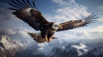 AI generated eagle high quality image photo