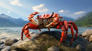 AI generated crab high quality image photo