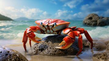 AI generated crab high quality image photo