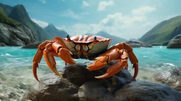 AI generated crab high quality image photo