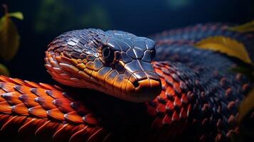 AI generated cobra high quality image photo