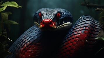 AI generated cobra high quality image photo