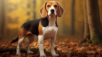 AI generated beagle high quality image photo