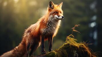 AI generated fox high quality image photo