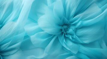 AI generated Turquoise soft background photo