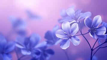AI generated Violet soft background photo