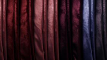 AI generated Velvet Textures background photo