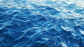 AI generated Water Ripples and Waves background photo