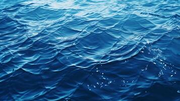 AI generated Water Ripples and Waves background photo