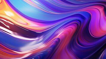 AI generated Oil Slick Textures background photo