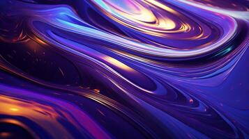 AI generated Oil Slick Textures background photo