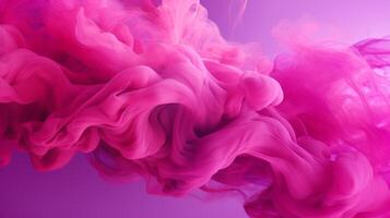 AI generated Magenta background photo