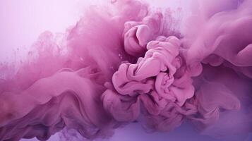 AI generated Mauve color splash background photo