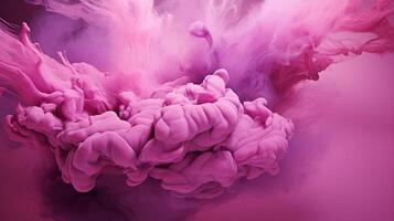 AI generated Mauve color splash background photo