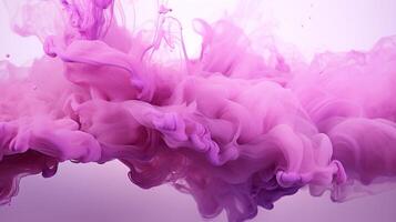 AI generated Mauve color splash background photo