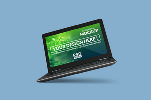 Notebook digital device mockup design psd