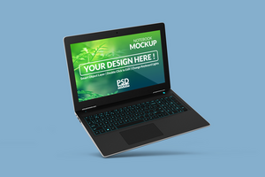 Notebook digital device mockup design psd