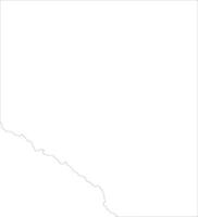 Alberta Canadá contorno mapa vector