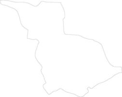 Babil Iraq outline map vector