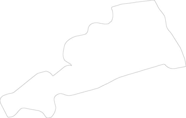 Fermo Italy outline map