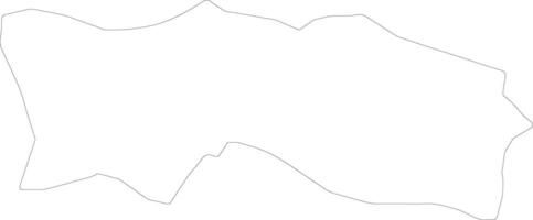 Jersey Jersey outline map vector