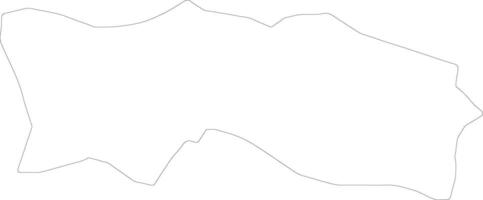 Jersey Jersey outline map vector