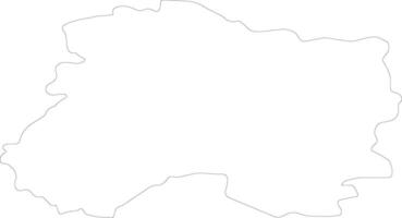 Marne France outline map vector