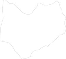 Kirundo Burundi outline map vector