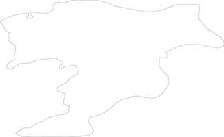 Moray United Kingdom outline map vector