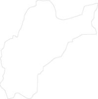 Pita Guinea outline map vector